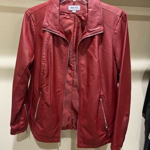 NWT Kenneth Cole Leather Jacket (1X)